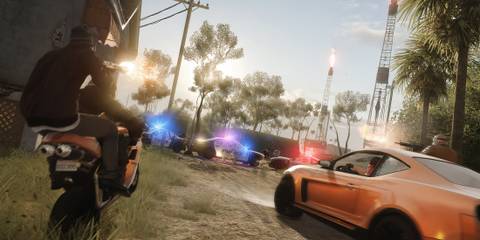 Cops vs robbers in Battlefield Hardline