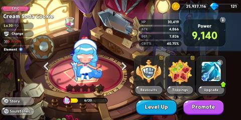 Cream Soda Cookie Build - Cookie Run Kingdom