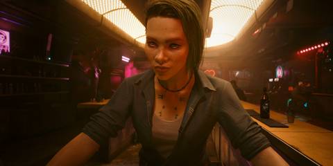 Cyberpunk 2077 Phantom Liberyt bar screenshot