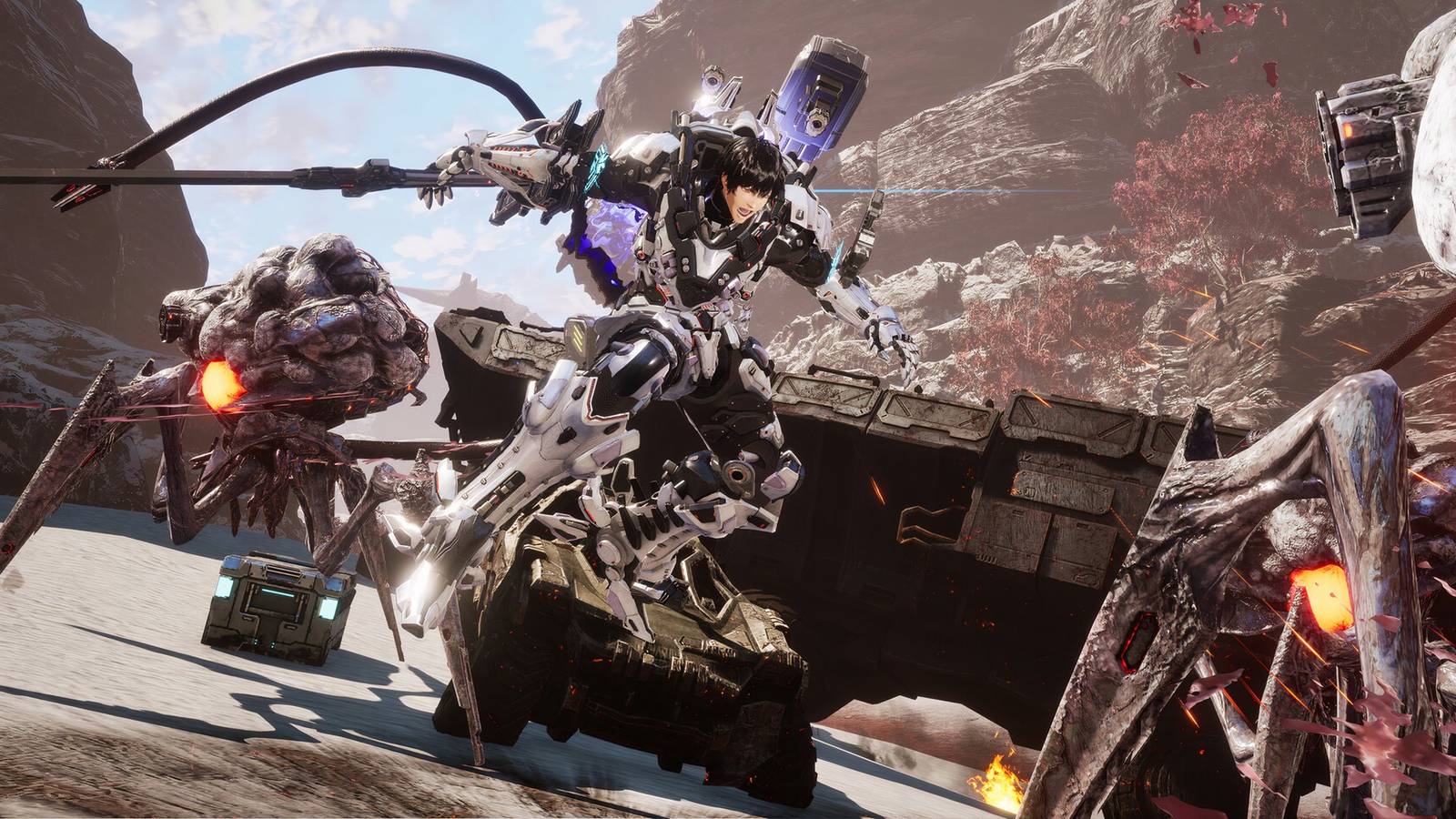 daemon x machina titanic scion gameplay