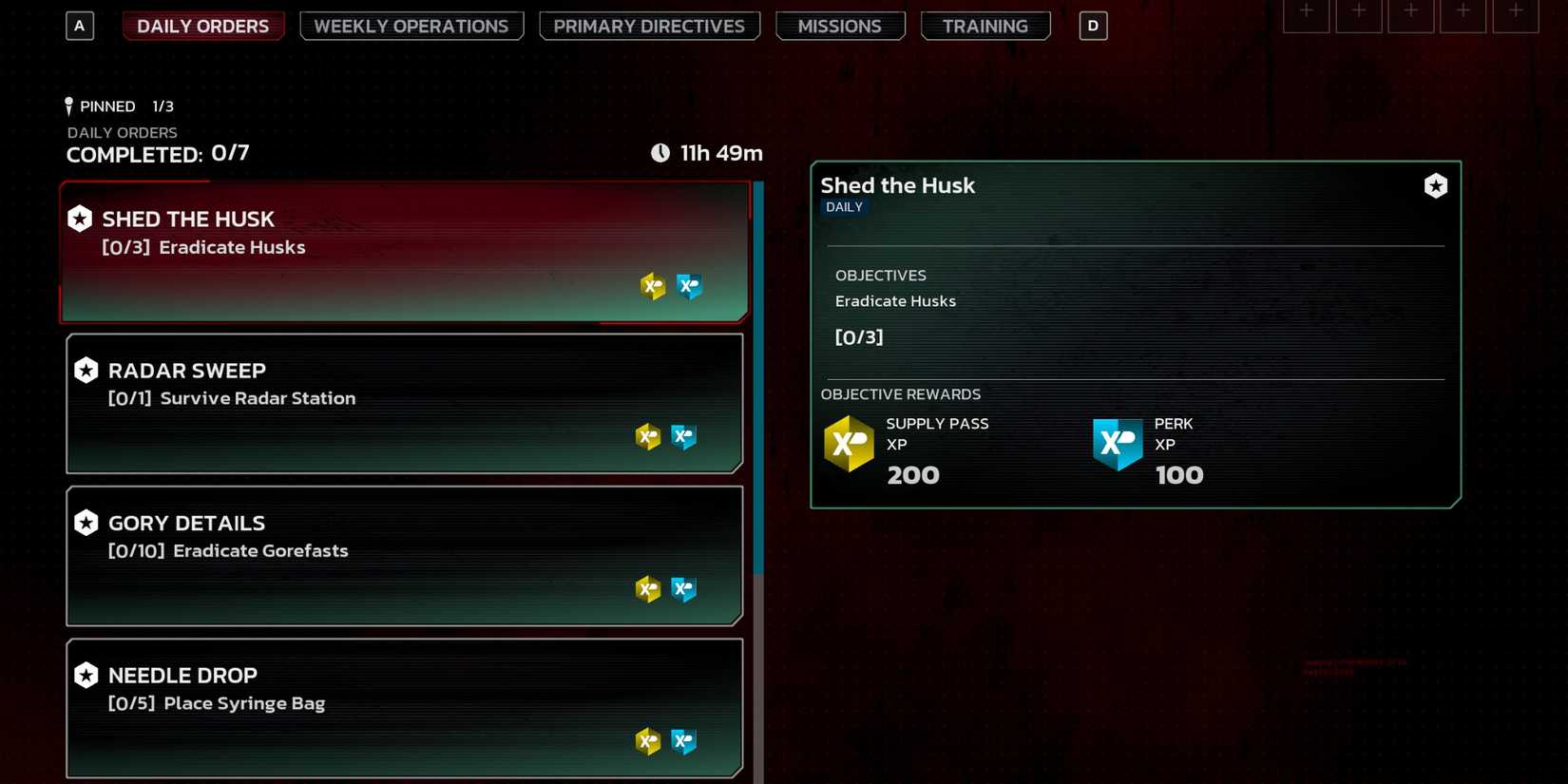 Daily Assignments Killing Floor 3