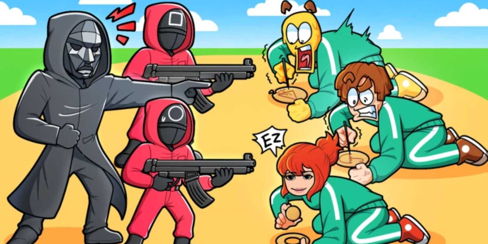 Dalgona Tycoon characters