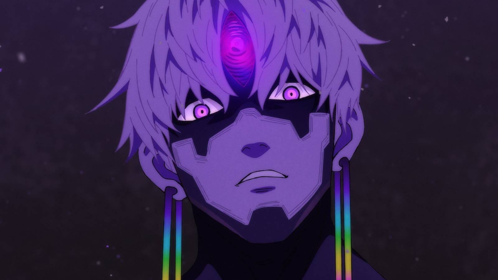 picture: jiji's evil eye in dandadan.