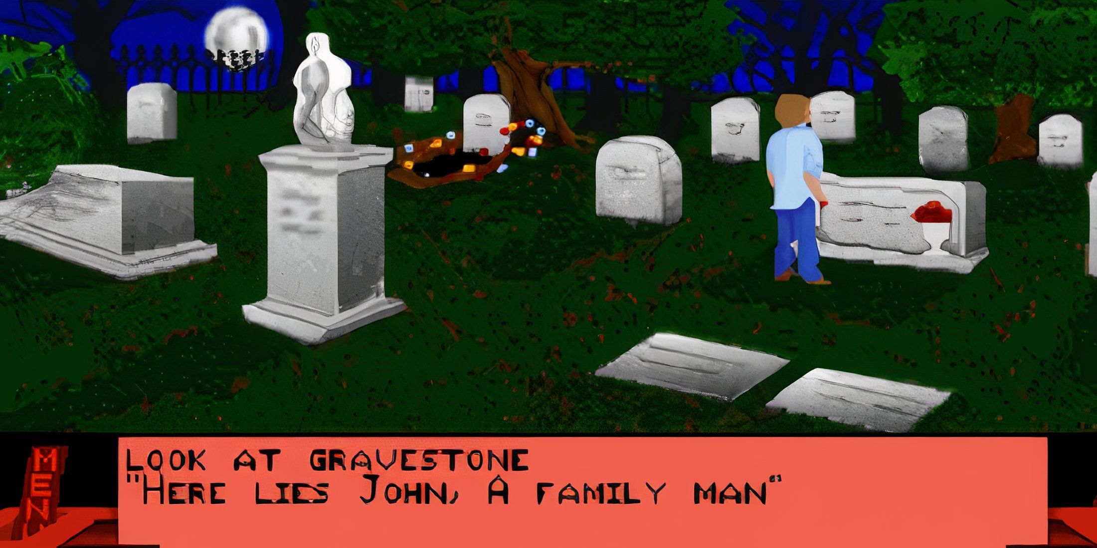 Dark semi -screen shot with text