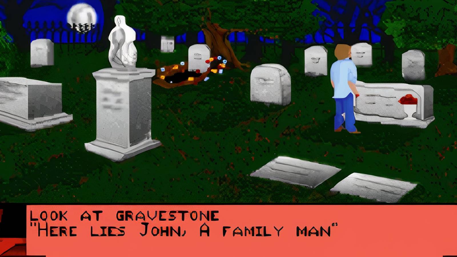 dark-half-screenshot with text