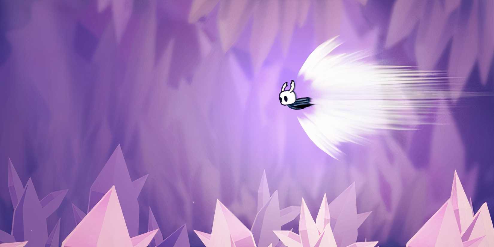 Dashing in Hollow Knight