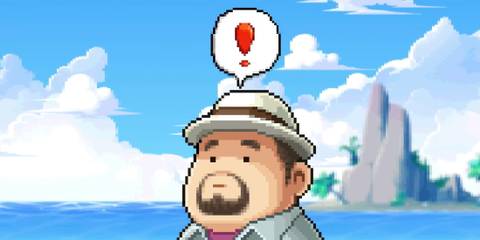 dave the diver in maple story exclamation point