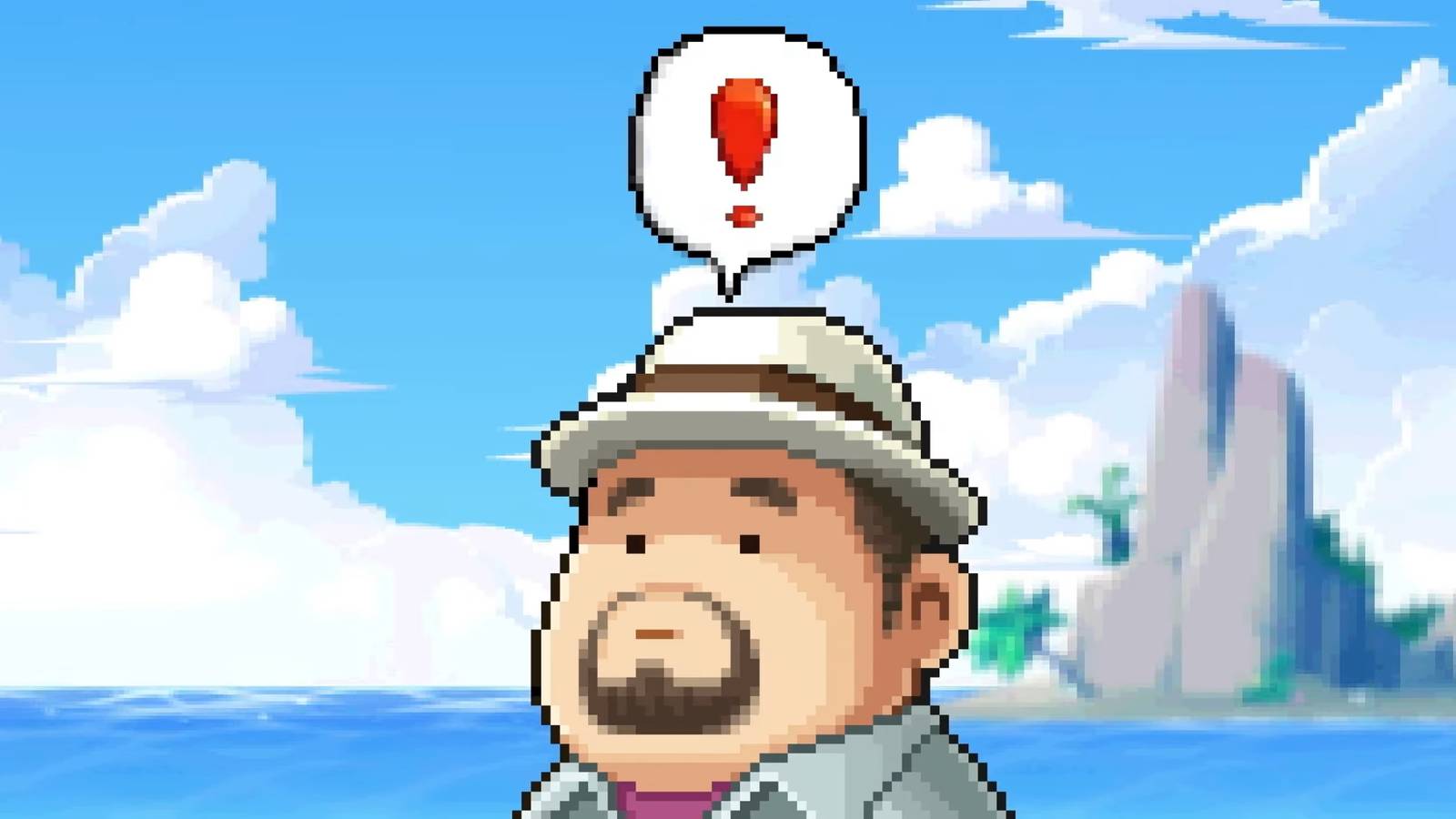 dave the diver in maple story exclamation point