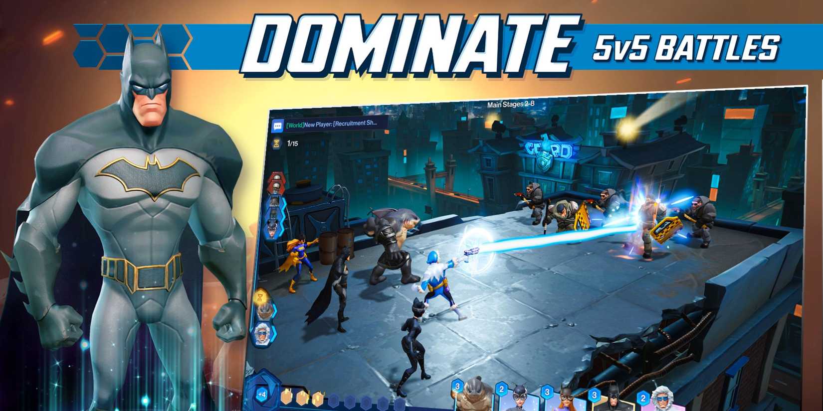 DC Worlds Collide characters