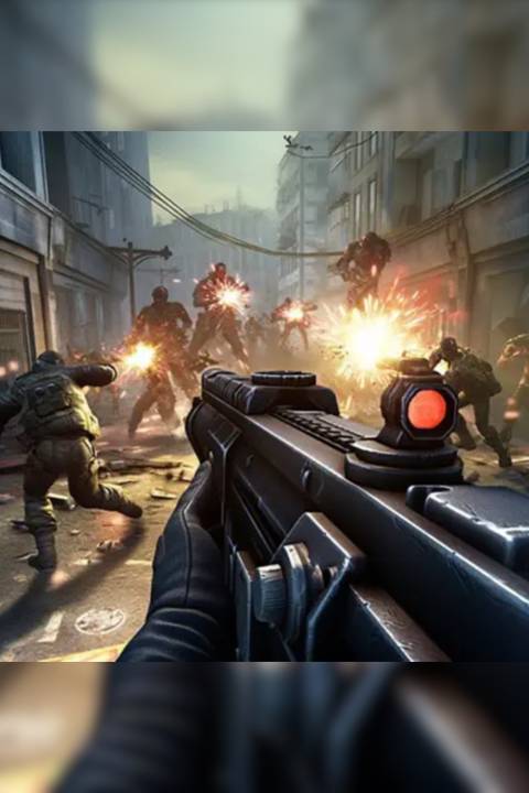 Dead Trigger video game cover art tag