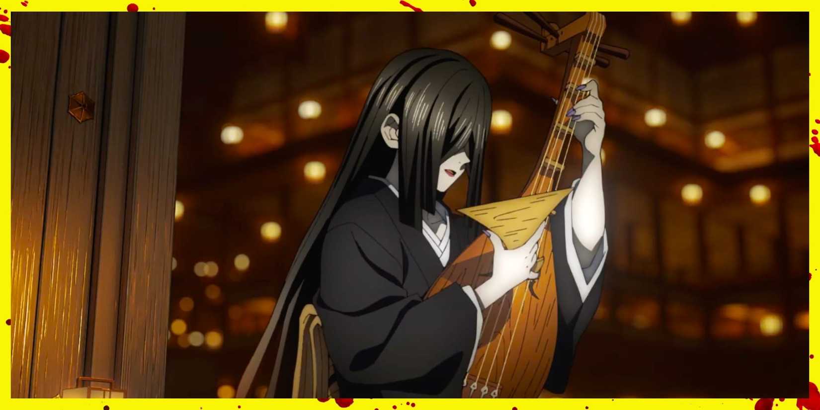 Demon Slayer Nakime Blood Demon Art Infinity Castle Featured