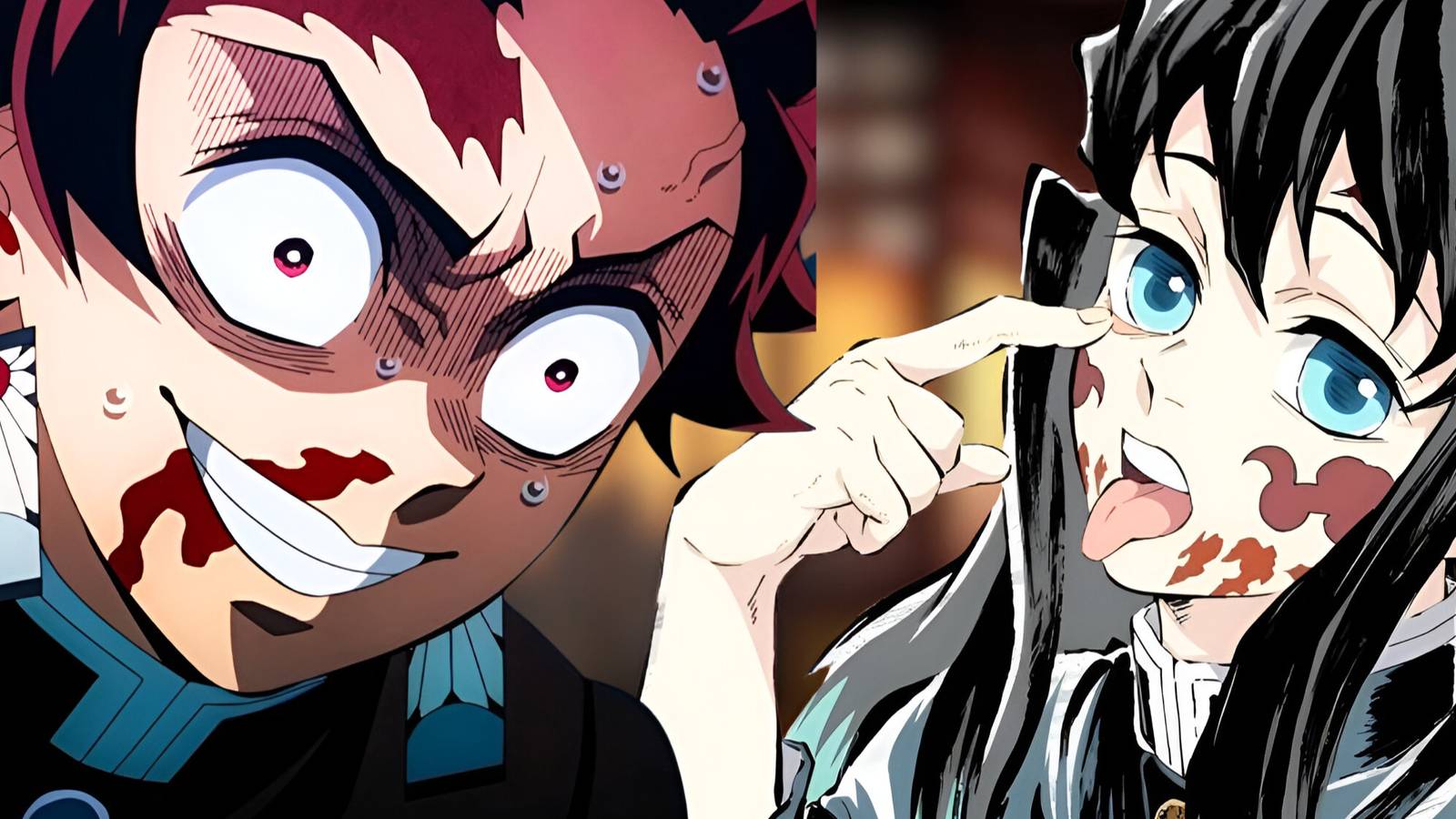 demon slayer tanjiro and muichiro