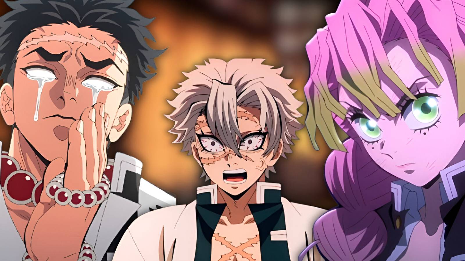 demon slayer weakest hashira gyomei sanemi mitsuri