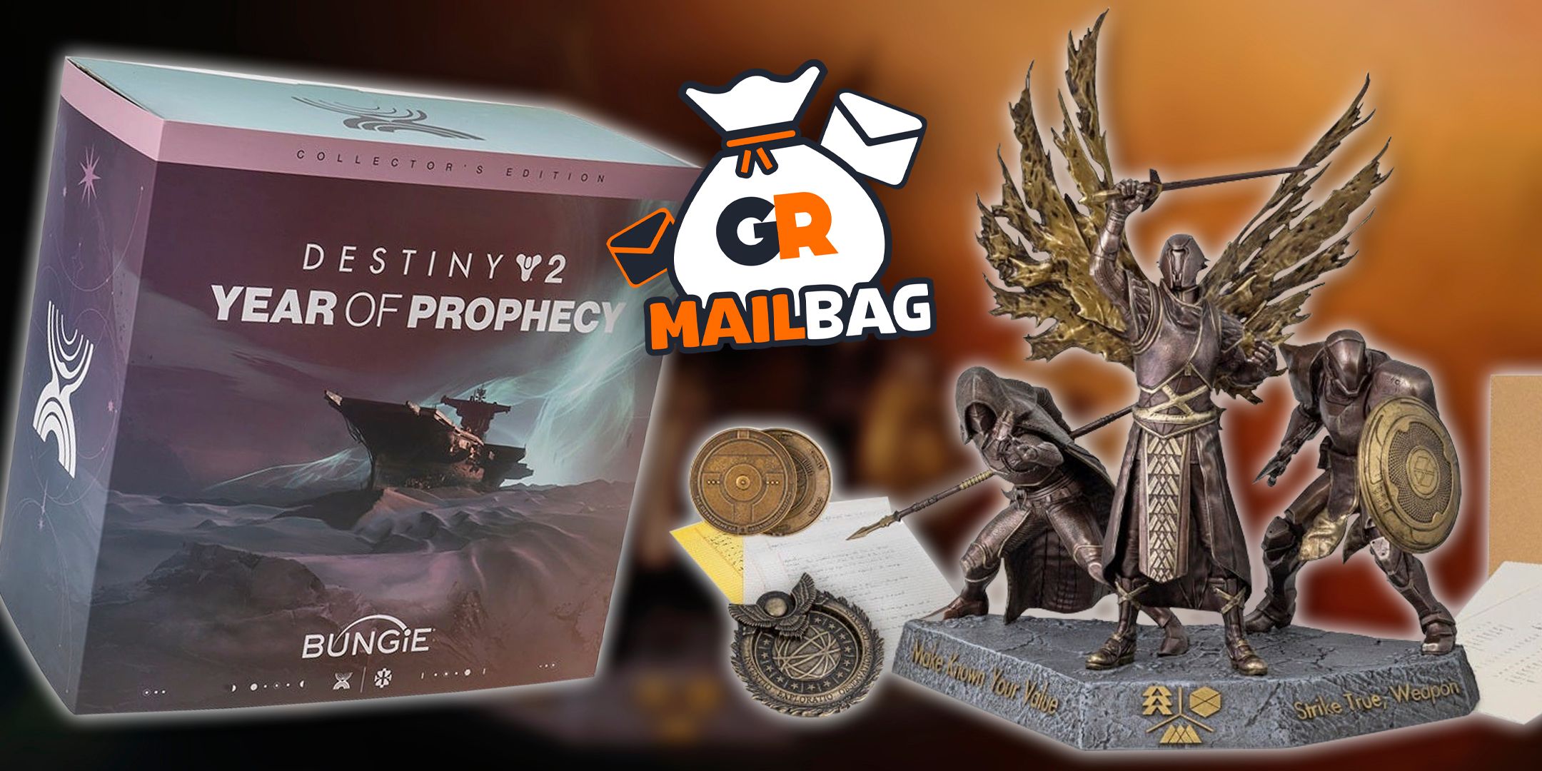 Destiny 2 Year of Prophecy Collector's Edition Unboxing - Game Rant Mailbag
