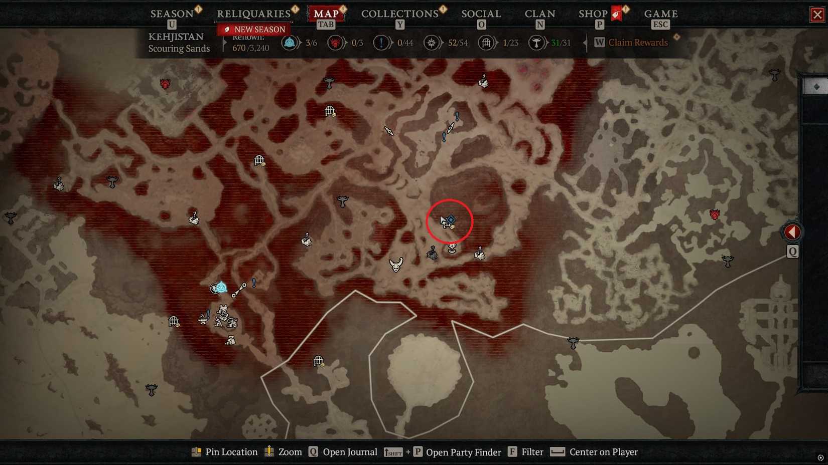 Diablo 4 Champion's Demise Raising Spears location