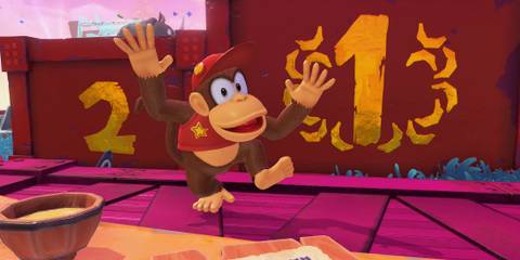 Diddy Kong in Donkey Kong Bananza