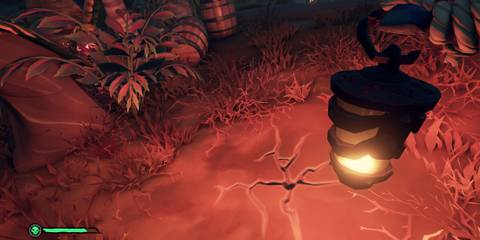 Dig Spot in Followers of the Flame voyage in Sea of Thieves