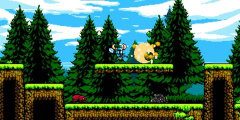 Digging in Shovel Knight 