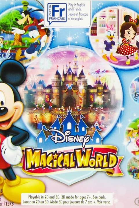 Disney Magical World video game cover art tag