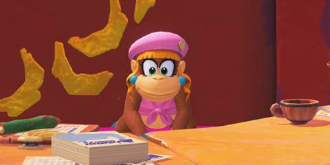 Dixie Kong in Donkey Kong Bananza