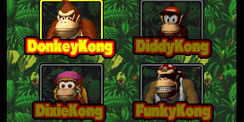 DK Jungle Climber game character select-1