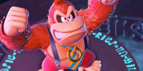 Donkey Kong angry in Donkey Kong Bananza