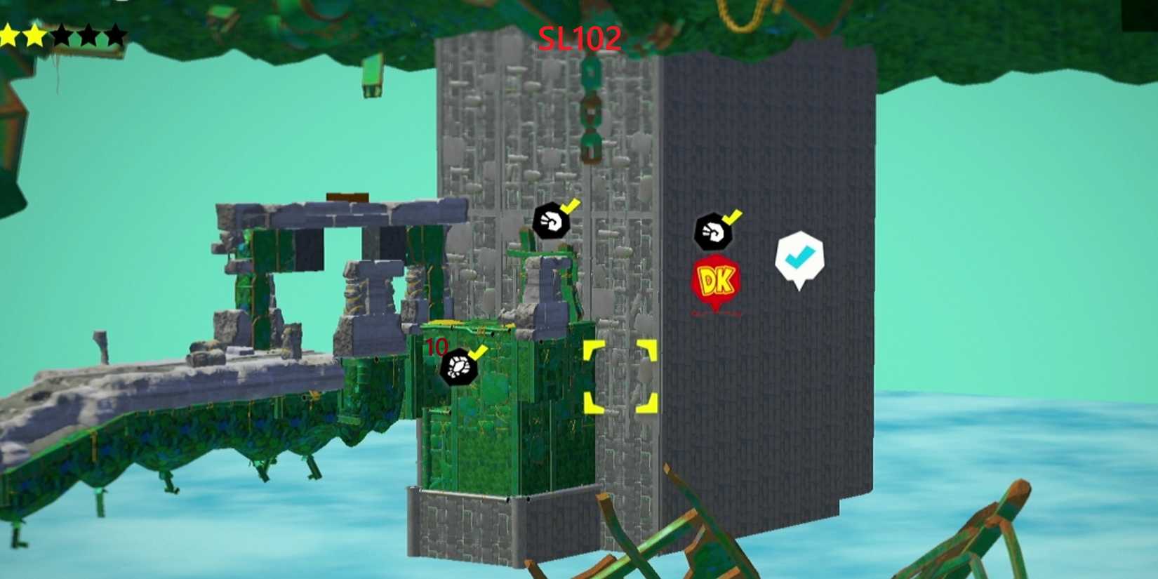 Donkey kong bananza Anomalocaris Fossils in SL102