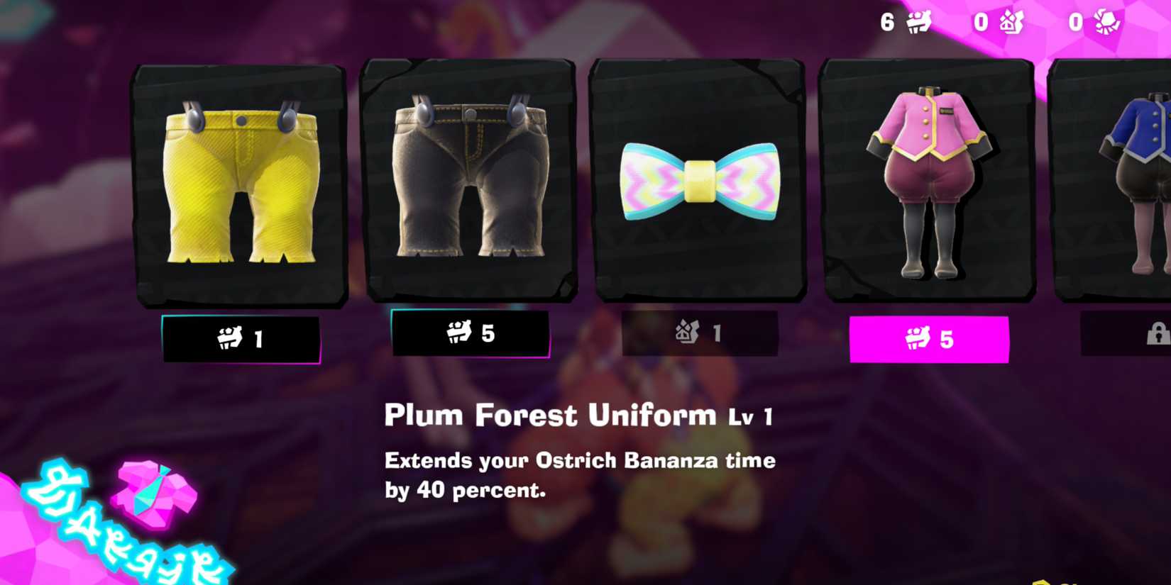 Donkey Kong Bananza Best Early Pauline Outfits Plum Forest Uniform