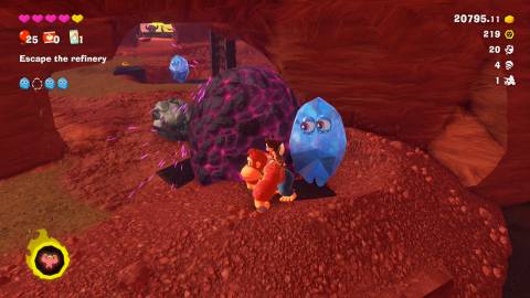 Donkey Kong Bananza Canyon Layer Seekertone