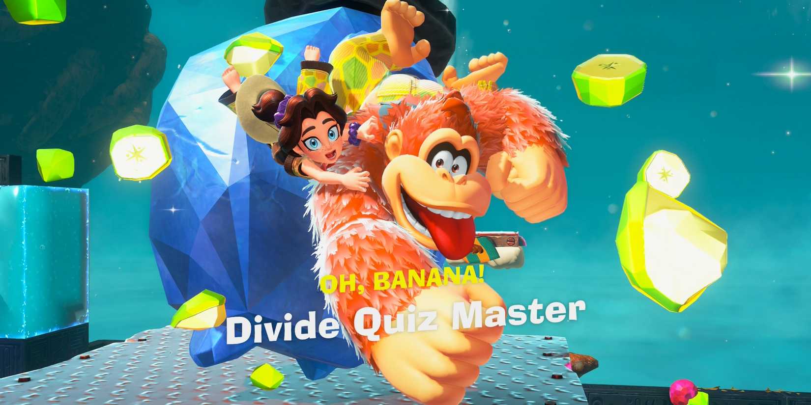 Donkey Kong Bananza Divide Quiz Master