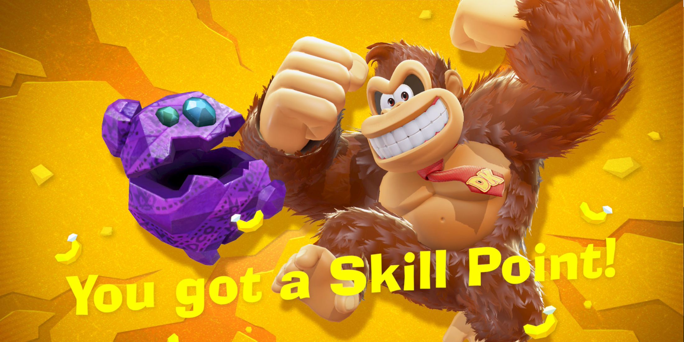Donkey Kong Bananza DK Skill Points Unlock First Skills