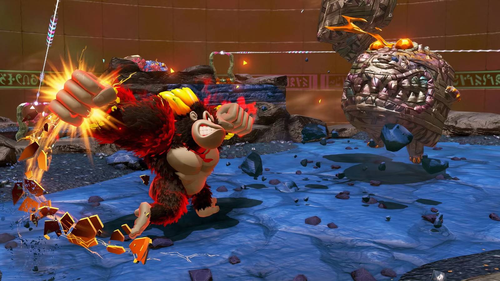 Donkey Kong Bananza director discussing challenges of working with voxel technology described as an absolute nightmare