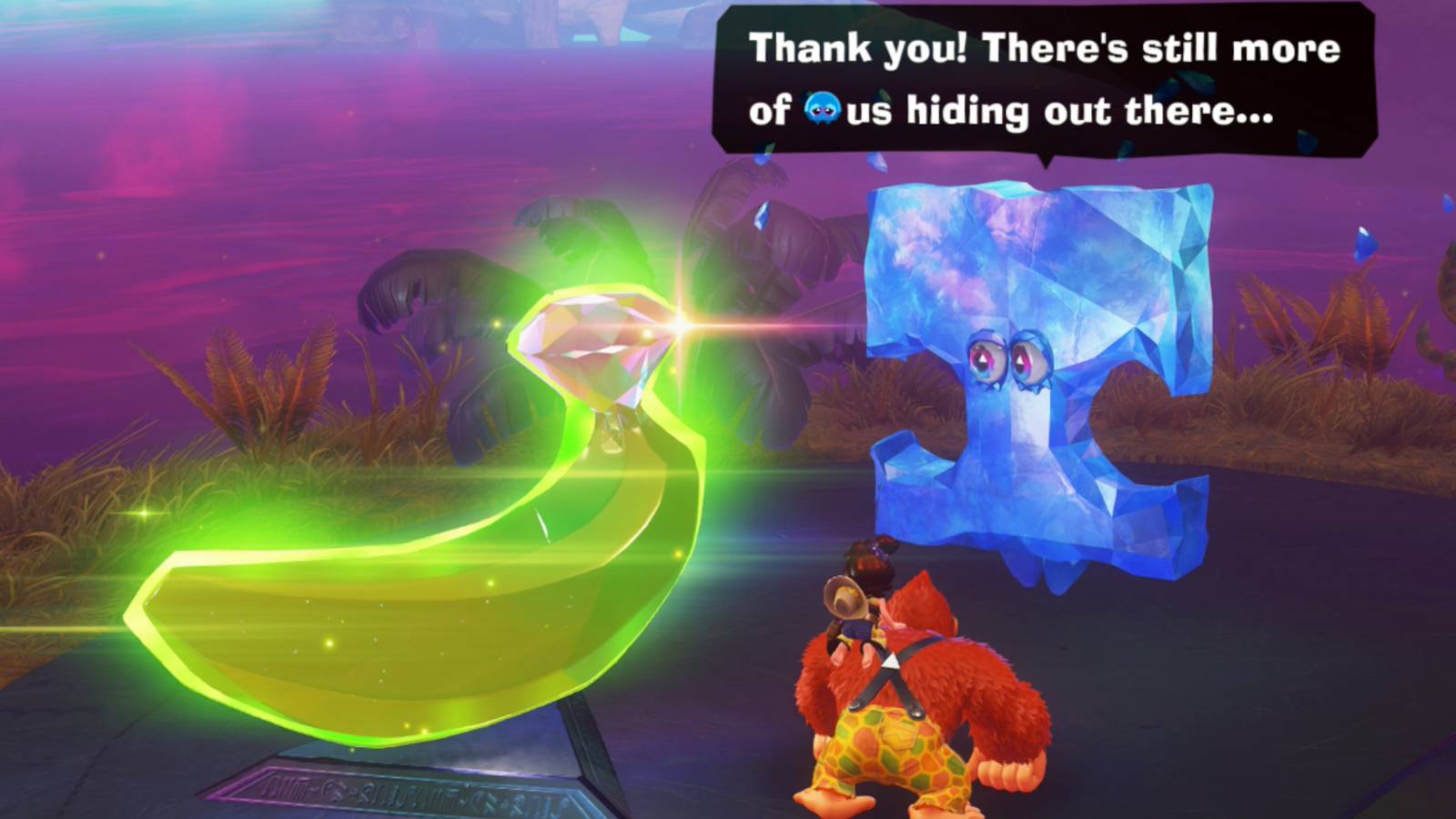 Donkey Kong Bananza Forest Fragmentone Banana Fragment Locations