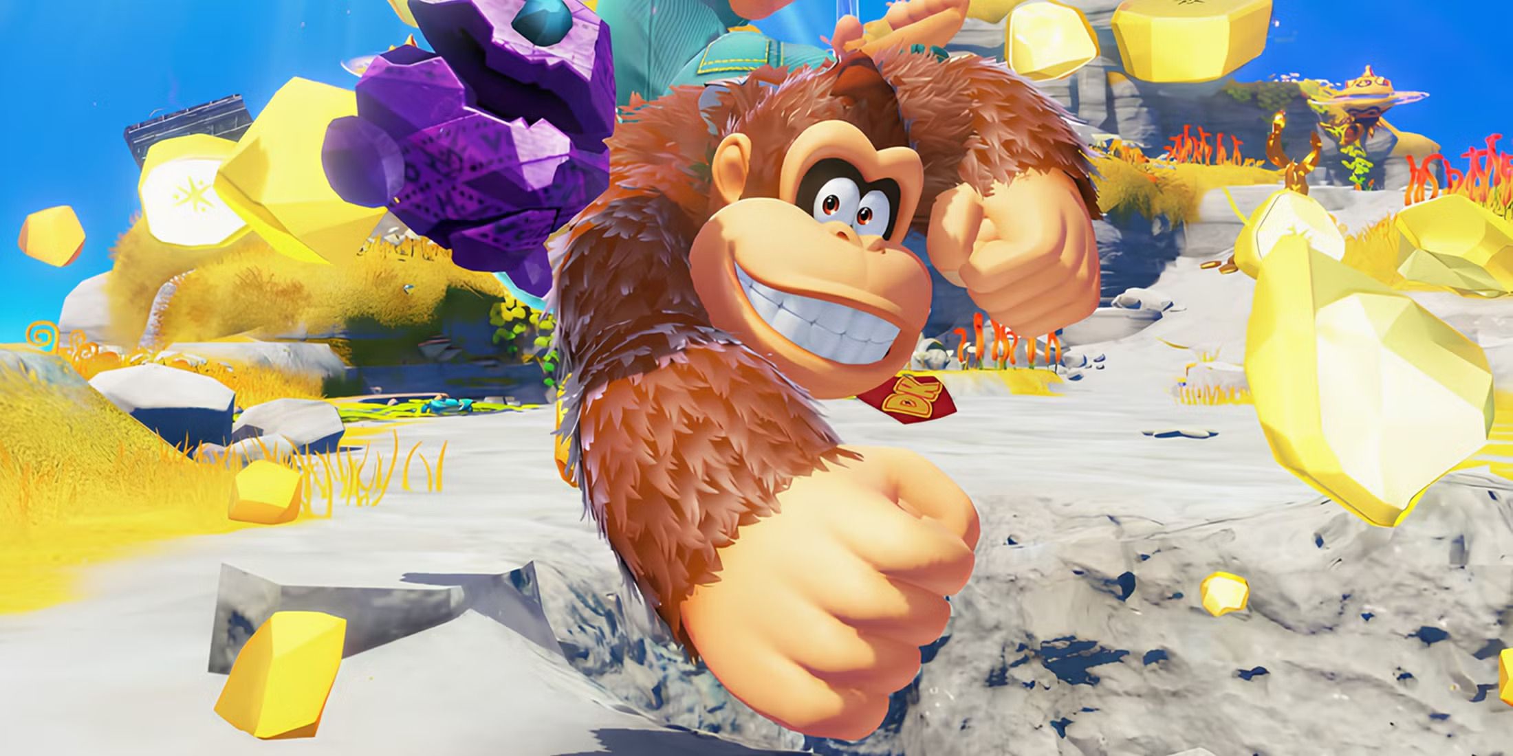 Donkey Kong Bananza Reveals Content of Day One Patch