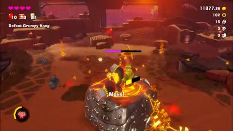 donkey kong bananza grumpy kong final layer