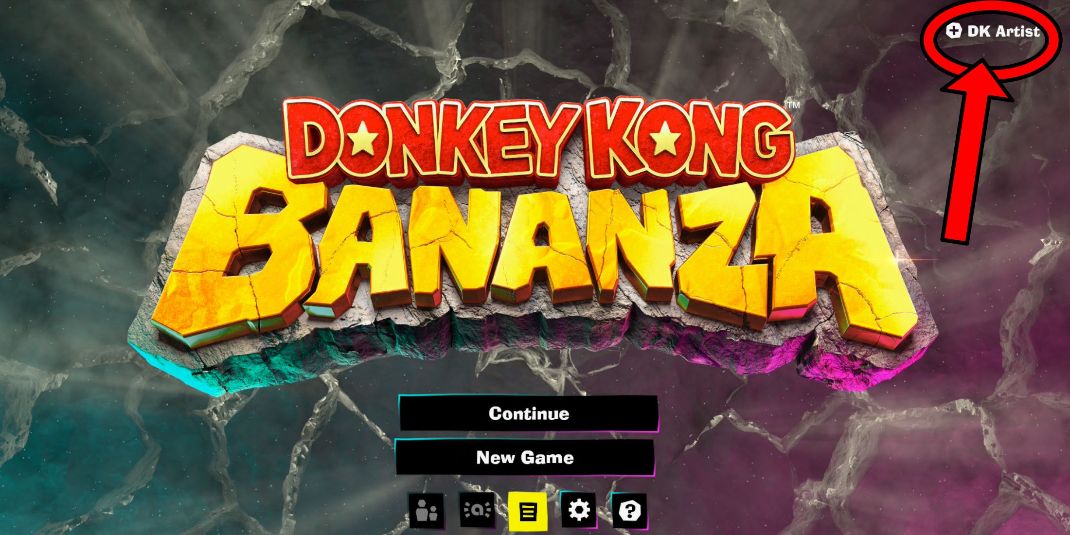 Donkey Kong Bananza how to play DK artist