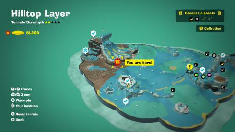 Donkey Kong Bananza Spiked Tide Slope Location