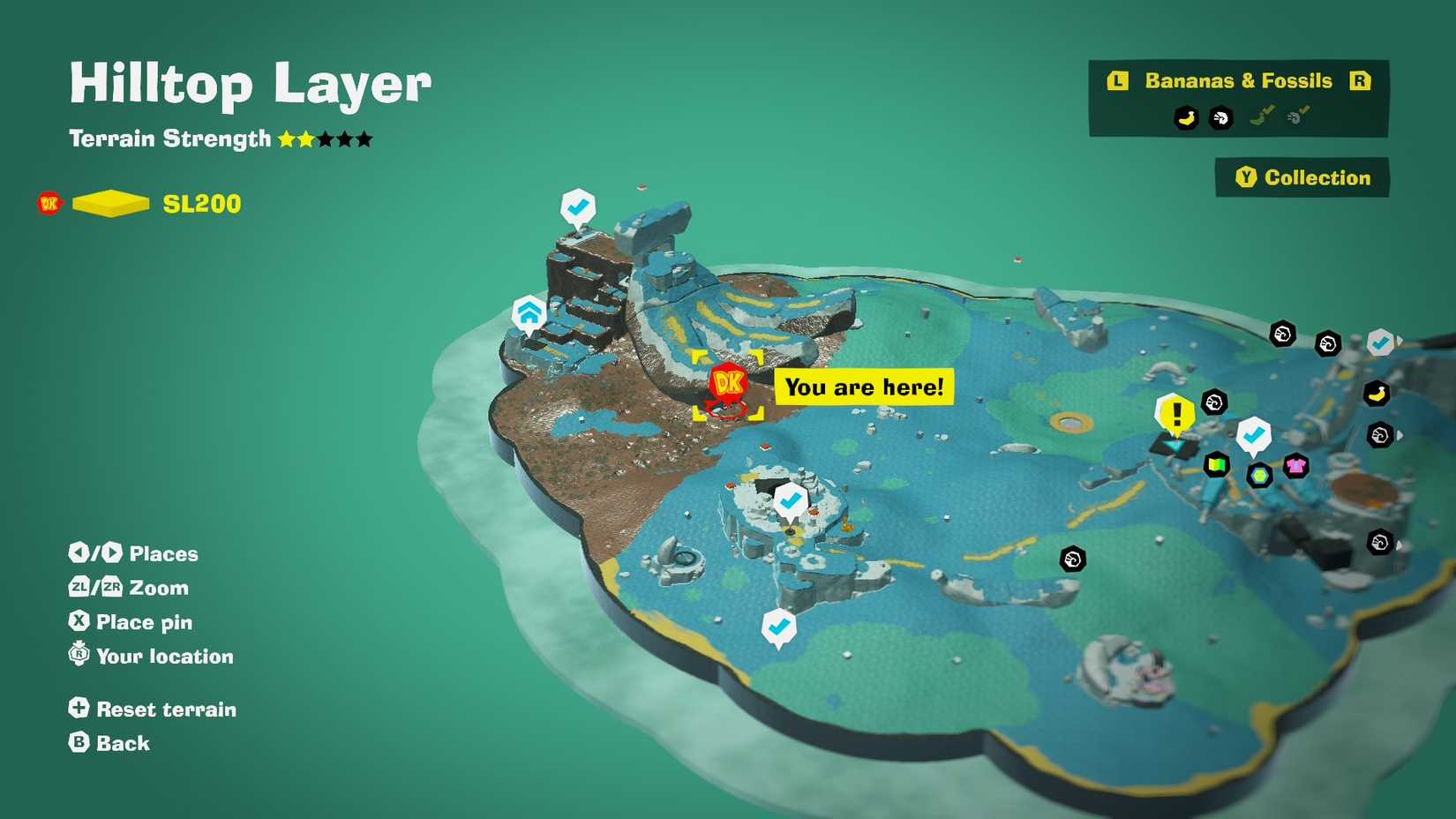 Donkey Kong Bananza Spiked Tide Slope Location