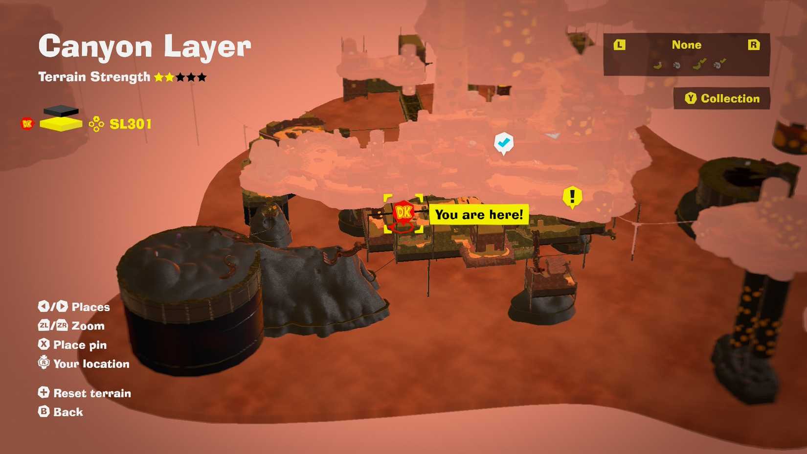 Donkey Kong Bananza Spinning Laser Zone Location