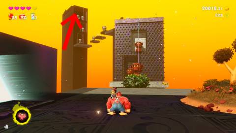 Donkey Kong Bananza Stompy Ascent Banana 3