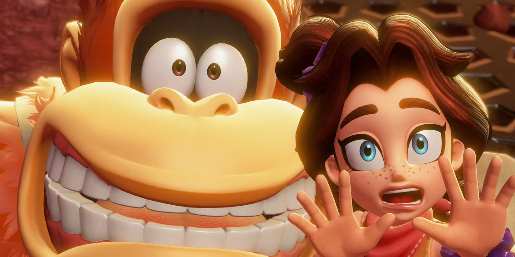 Donkey Kong Bananza Time To Beat Pauline DK Shocked Reaction