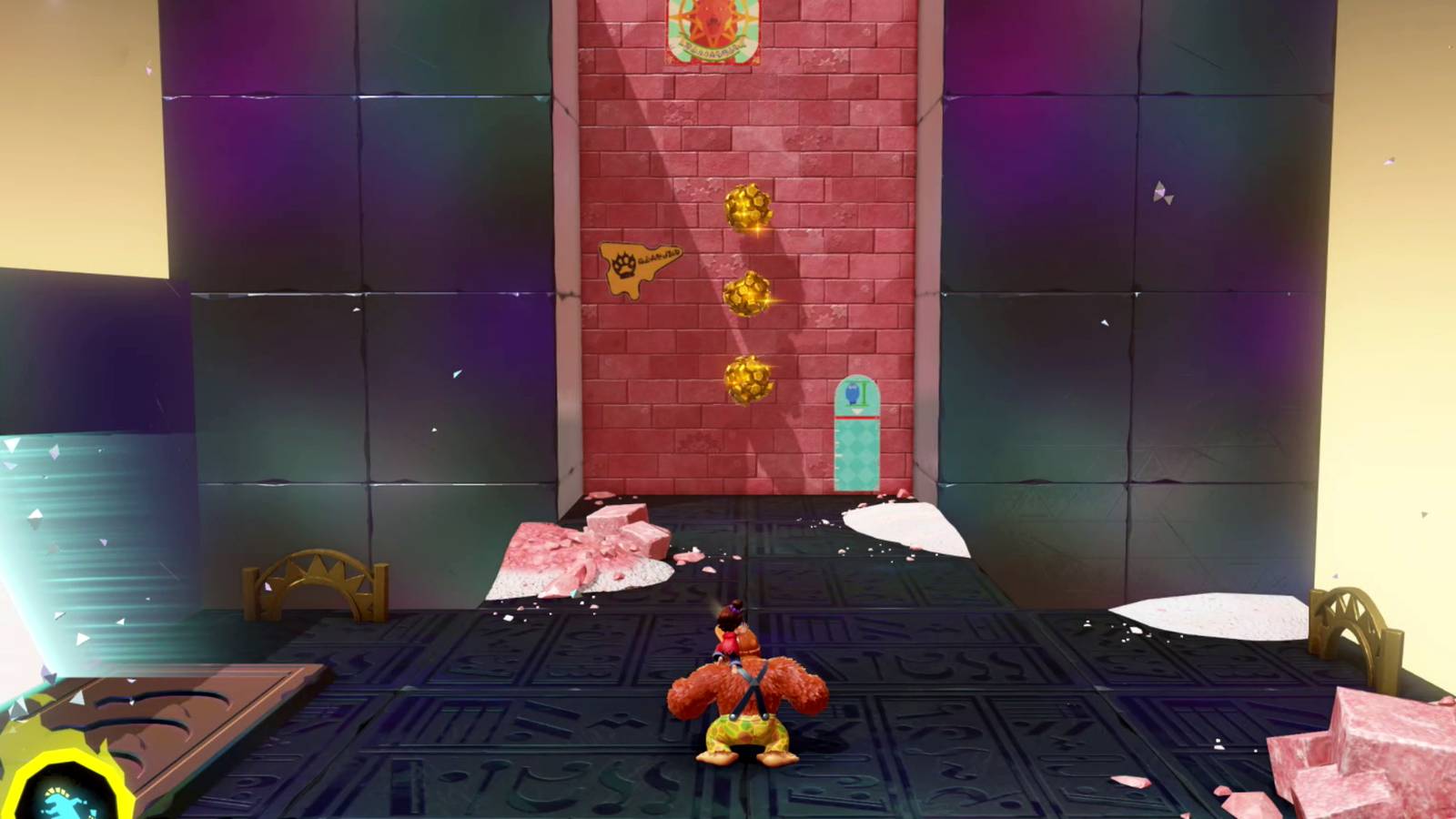 Donkey Kong Bananza Trap Filled Towers Feast Layer Challenge Course 2