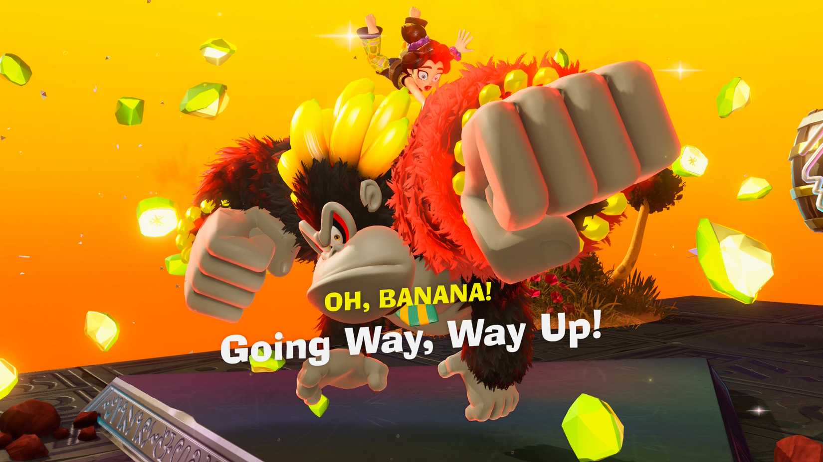 Donkey Kong Bananza_Going Way Way Up