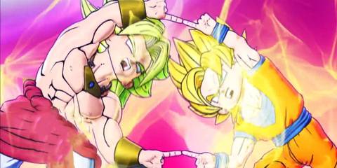 dragon ball fusions broly and goku fuse