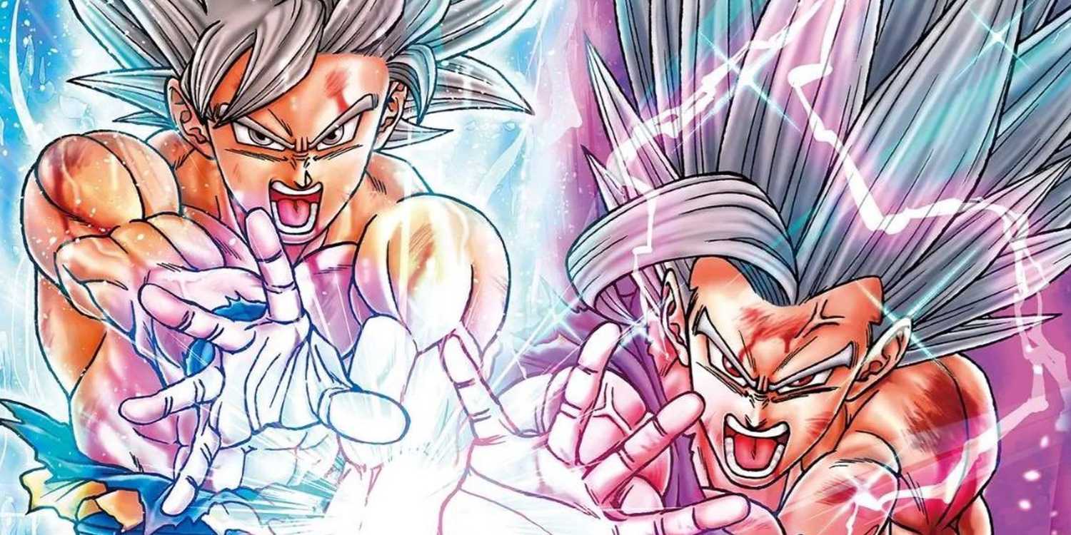 Dragon Ball Super 2: 5 Saiyan Terkuat yang Pernah Ada 27 picture: goku ultra instinct and gohan beast drawn by toyotaro.