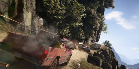 Driving in Tom Clancy's Ghost Recon Wildlands