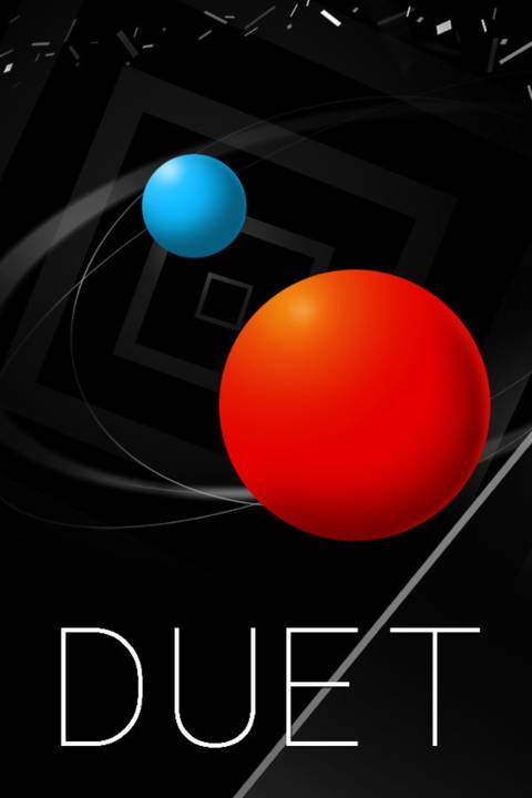 Duet video game cover art tag