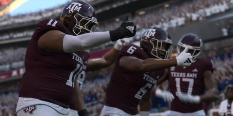 EA Sports College Football 26 Aggies TAMU Header