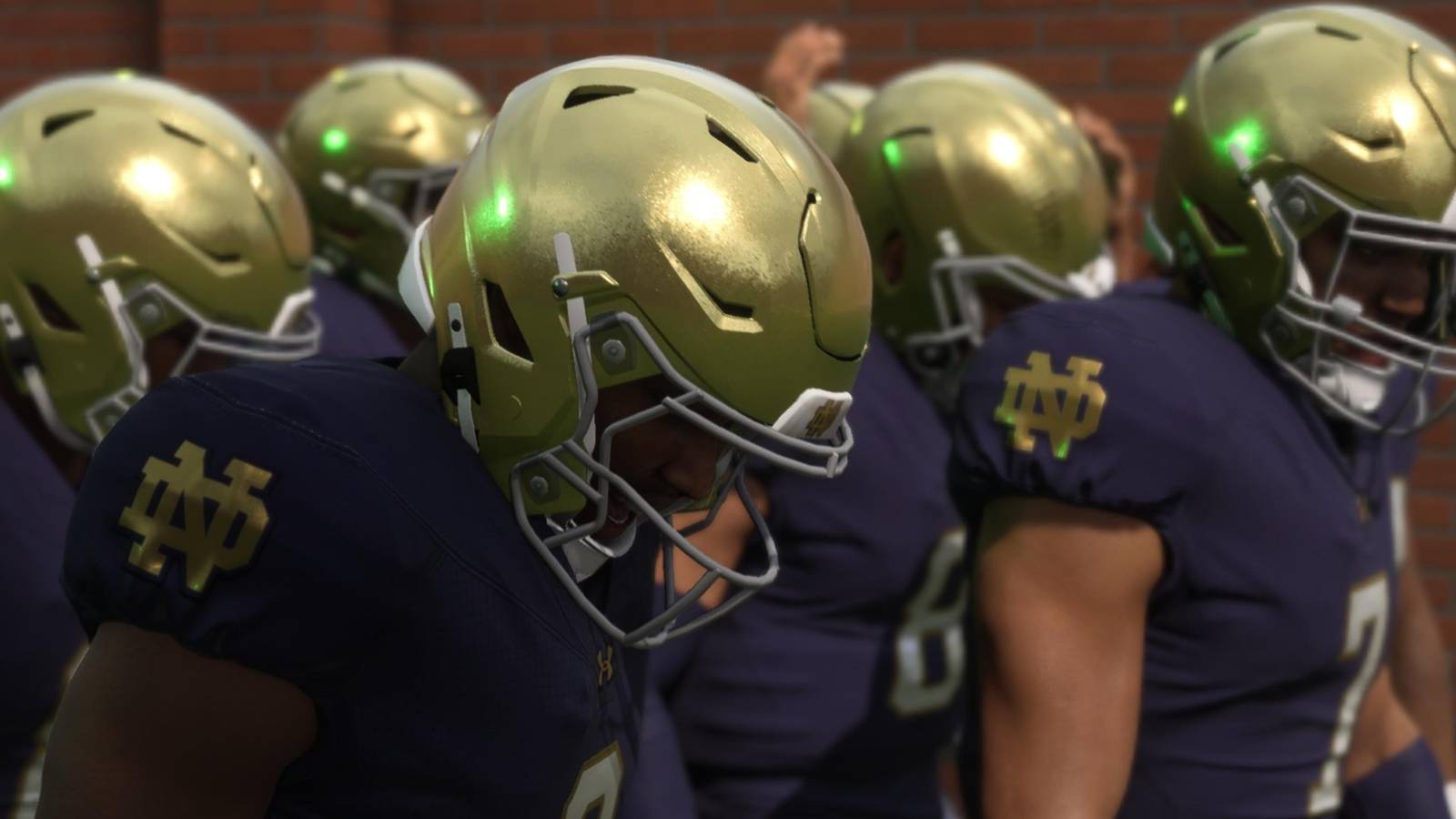 EA Sports College Football 26 Notre Dame Header