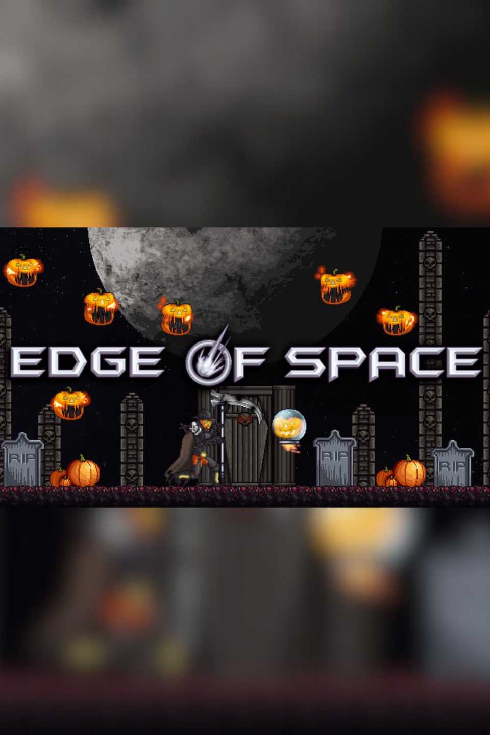 Edge of Space video game cover art tag